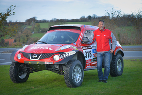 Christian Lavieille avec le Buggy Juke